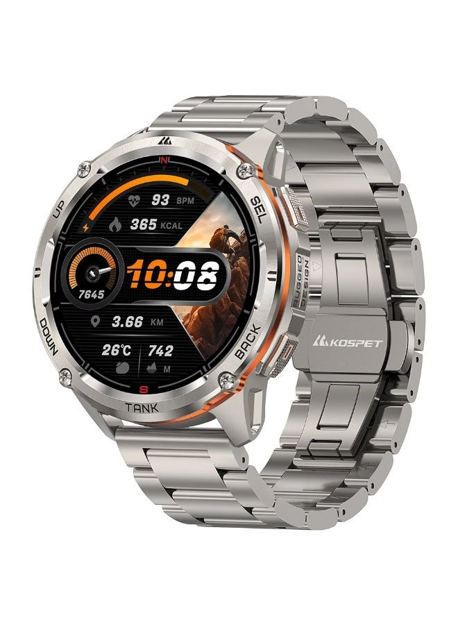 Kospett Tank T3  Special Edition Silver Smartwatch . - Image 1