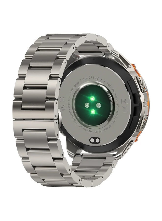 Kospett Tank T3  Special Edition Silver Smartwatch . - Image 3