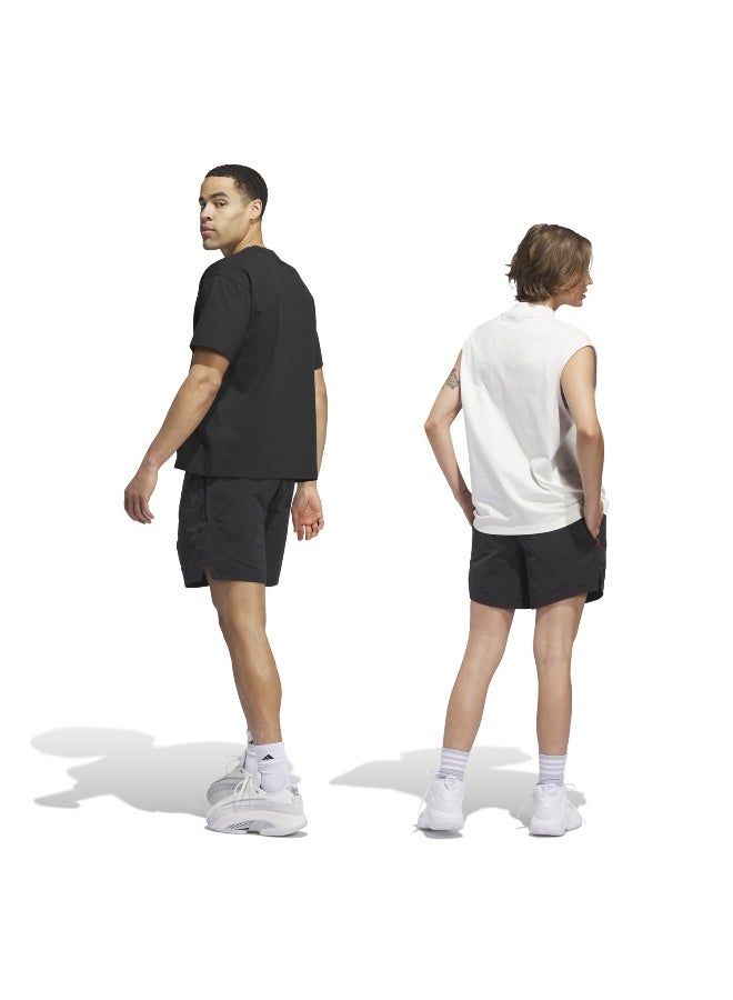 Adidas adidas ADI BB WV SHORT Black Originals Unisex SHORTS  - Image 5
