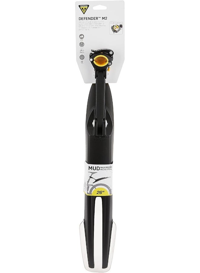 TOPEAK Topeak DeFender M2 Mountain Bike Fender (Rear)  - Image 5