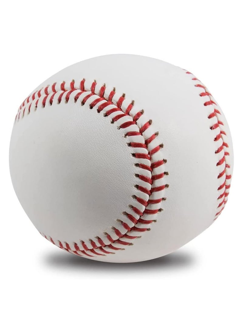 Generic 2pcs Blank Baseball Standard Official Size 9 inch Suitable for Youth League Practice Training Machine Pitching for Signature Adapt to Bat Play  - Image 1