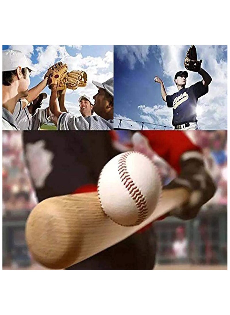 Generic 2pcs Blank Baseball Standard Official Size 9 inch Suitable for Youth League Practice Training Machine Pitching for Signature Adapt to Bat Play  - Image 2