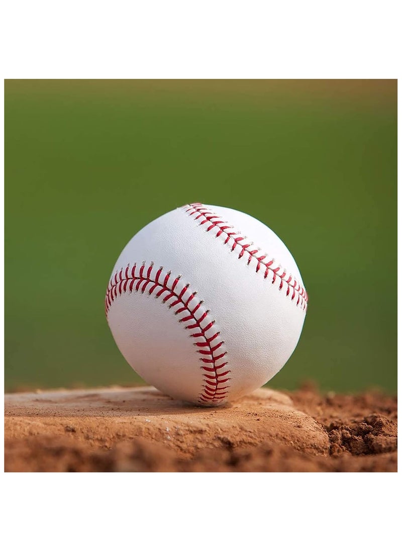 Generic 2pcs Blank Baseball Standard Official Size 9 inch Suitable for Youth League Practice Training Machine Pitching for Signature Adapt to Bat Play  - Image 3