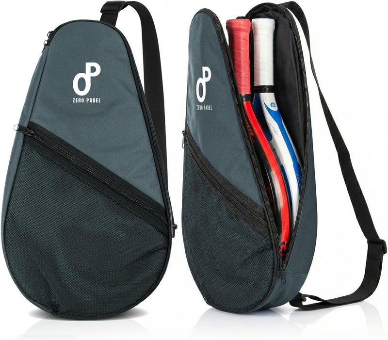 Zero Padel Racket Bag – Sling Backpack for 2 Padel Rackets, Balls & Accessories - Image 1