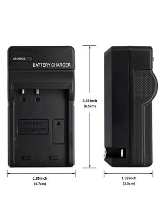NP-BD1 Charger for Sony Cyber-Shot DSC-P100, DSC-P120, DSC-P150, DSC-P200, DSC-T5, DSC-T50, DSC-T500, DSC-T70, DSC-T700, DSC-T75, DSC-T77, DSC-T9, DSC-T90, DSC-T900 and More with Foldable Plug - pzsku/ZB6C184039B5DFFE67D1AZ/45/_/1689318533/ebc4d7df-f42e-475b-944b-913ceb98ce45