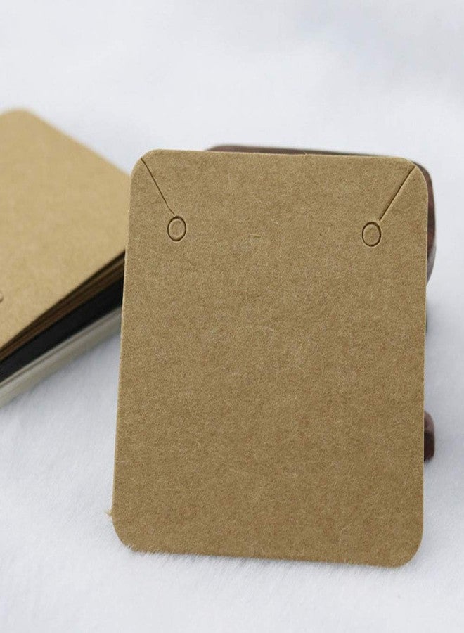 Teensery 100 Pcs Necklace Display Cards Square Blank Jewelry Necklace Card Holder for Necklace and Pendant, 2 x 2 Inch - Image 3