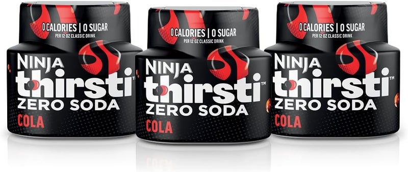 Ninja Thirsti Zero Soda Cola - Flavored Water Drops, 3 Pack, Zero Calories & Sugar, Makes 17 Drinks - Image 1