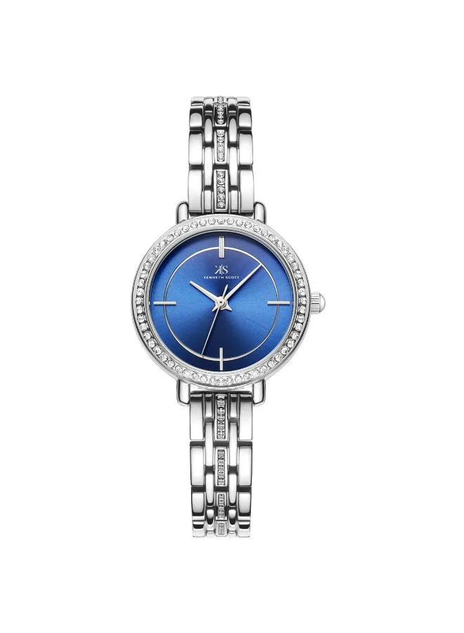KENNETH SCOTT Women's Stainless Steel Analog Watch K23532-SBSN - 28.5 mm