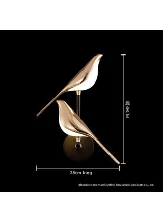 Creative Magpie Table Lamp Bird Lamp Light Luxury Minimalist Eye Protection Living Room Decoration Wedding Atmosphere Lamp Bedroom Lamp Memphis-Light Source Power:European Regulations-Light Color:Double Head Wall Lamp - pzsku/ZB6C1D64095DBE108FFE6Z/45/1744354779/1b1ac712-5c14-42a6-9ad8-ff3e9929812b