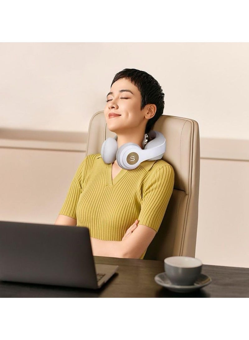 SKG Cervical Spine Neck Massager N5 2nd Gen   U-Shaped Travel Pillow - Image 2