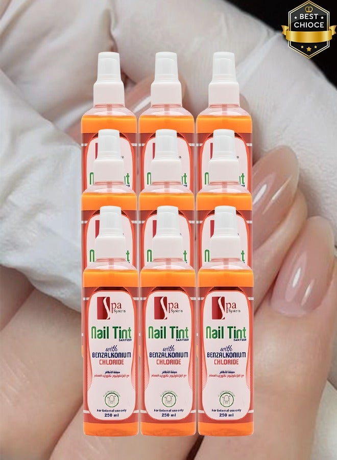 سبا سيستم 9 قطع صبغة أظافر بكلوريد البنزالكونيوم 250 مل - Image 1