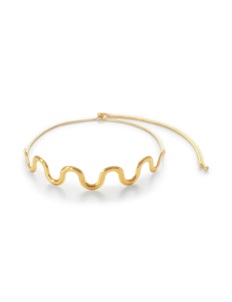هزمير جولري Divine Infinity Spriral Choker Necklace