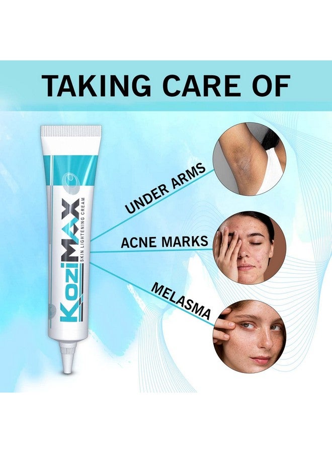Kozimax Skin Lightening Cream (9 Gm) : Pack Of 3 - Image 2