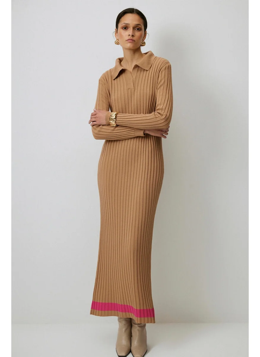 تاتشي Polo Neck Knitwear Dress