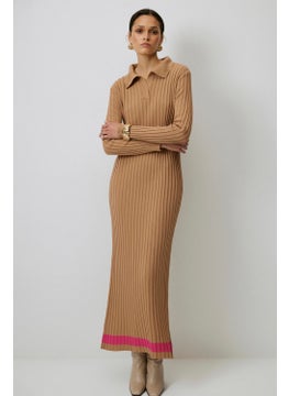 Touche Polo Neck Knitwear Dress  - Image 2