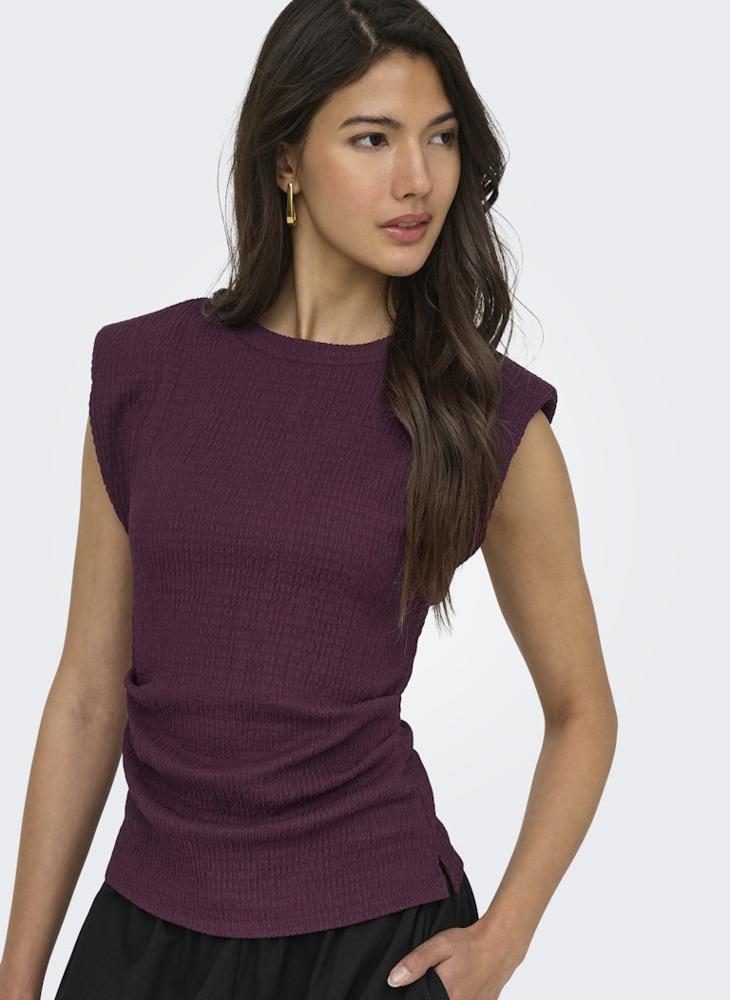 ONLY Casual Short Sleeve Off Shoulder Top - Image 1