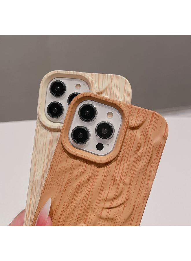 اس-توب جراب لهاتف iPhone 14 Pro Max جراب هاتف TPU مطوي من الخشب - Image 4