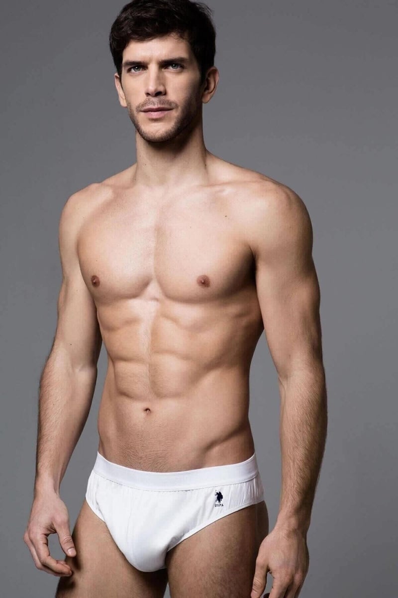 U.S. Polo Assn. 3-Pack Men's Cotton Briefs - Image 1