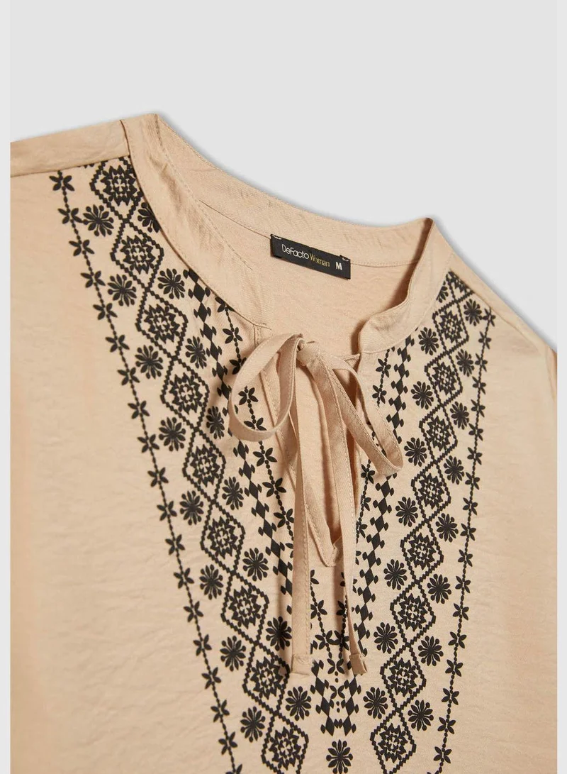DeFacto Woman Woven Long Sleeve Blouse
