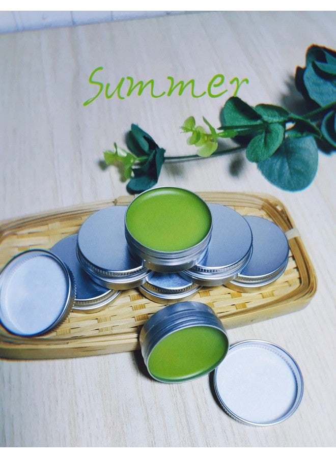 96 Pack Of 0.5 Oz/15Ml Mini Round Tins With Screw Lids Aluminum Empty Tins Metal Storage Tin Jars Spice Containers Travel Tin Cans