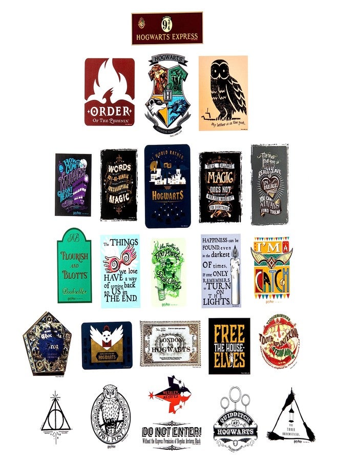 Conquest Journals Harry Potter Wizarding World Vinyl Stickers, Set of 60 Unique Stickers Including 5 Holograms, Waterproof and UV Resistant, Great for All Your Gadgets, Potterfy All The Things - Image 3