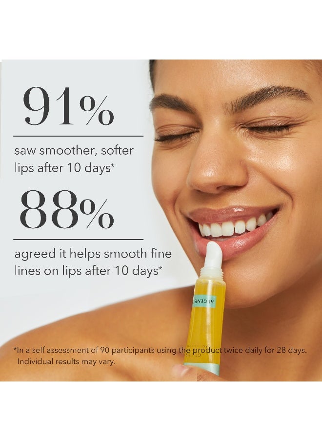Algenist GENIUS Liquid Collagen Lip - Active Collagen Lip Treatment for Visibly Smoother Lips - Non-Comedogenic & Hypoallergenic Skincare (15ml)  - Image 2