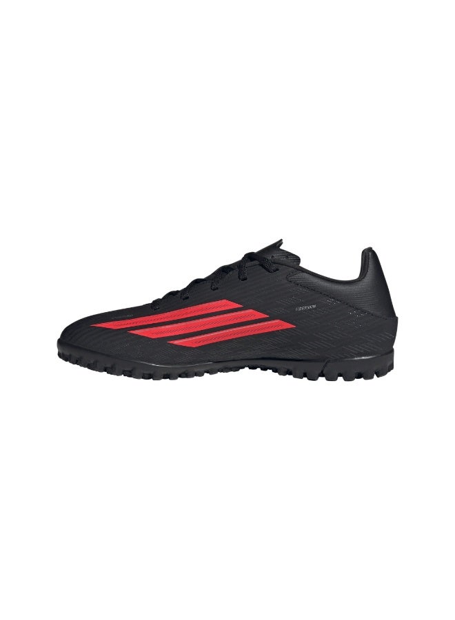 Adidas أحذية كرة القدم من نوع F50 Club Turf من أديداس - أسود أساسي/لوسيد - Image 4