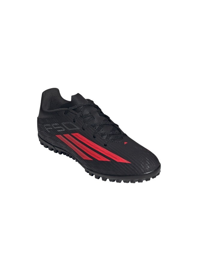 Adidas أحذية كرة القدم من نوع F50 Club Turf من أديداس - أسود أساسي/لوسيد - Image 5