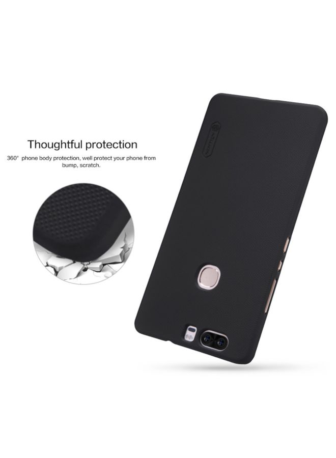 Nillkin Frosted Shield Hard Case Cover With Screen Protector For Huawei Honor V8 Black - Image 3