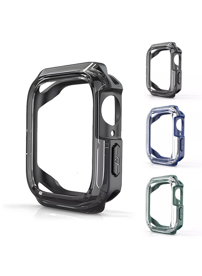 O Ozone (Pack of 4) Case Compatible with Apple Watch 10 Series 46mm, Anti-Scratch Shockproof TPU Protective Case Full Coverage Bumper Shell Case Cover - MultiColor  - Image 1