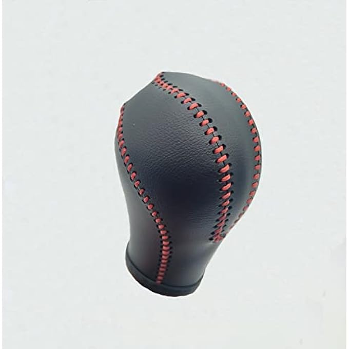 ريحني غطاء مقبض ناقل الحركة من الجلد الأصلي لإنفينيتي G25 G35 G37 FX35 FX37 FX50 EX35 EX37 EX25 QX56 QX80 QX70 QX50 Q60 Q40 لإنفينيتي G37 - Image 4