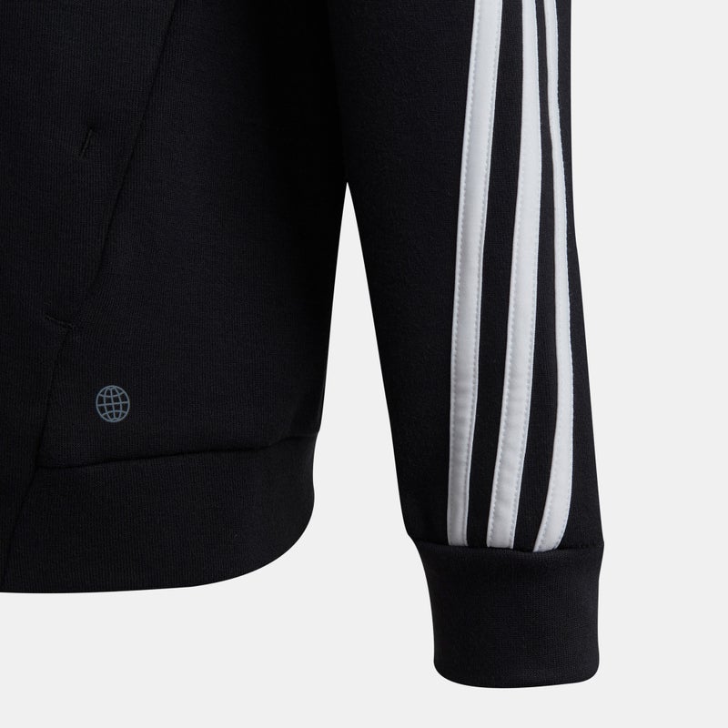 Adidas Kids' Future Icons 3-Stripes Full-Zip Hoodie (Older Kids) - Image 4
