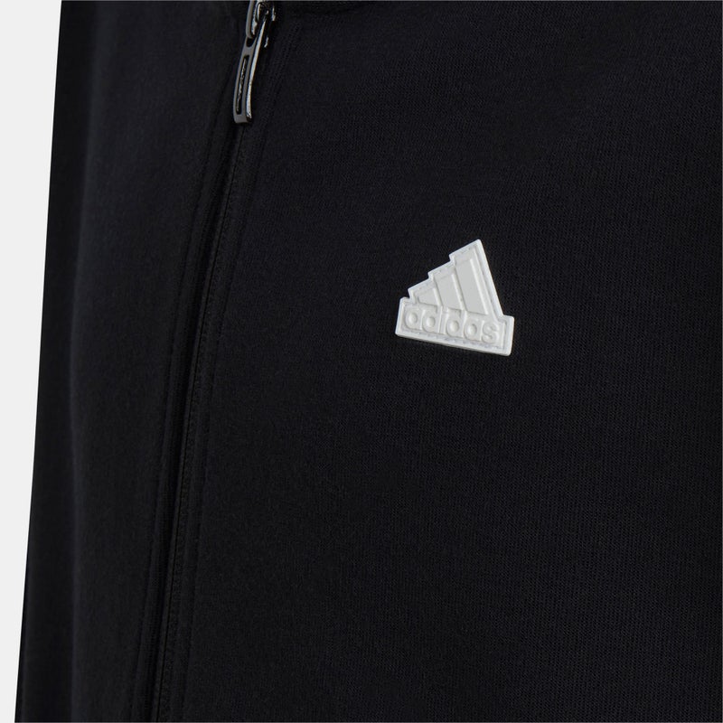Adidas Kids' Future Icons 3-Stripes Full-Zip Hoodie (Older Kids) - Image 5
