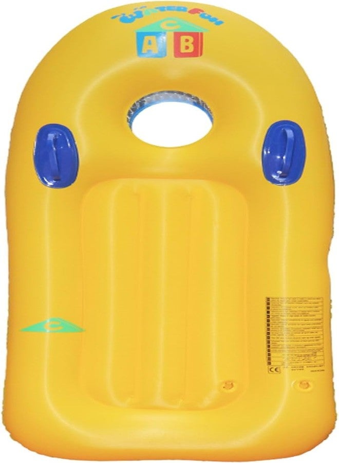 Suicune Inflatable Body Boards with 2 Handles Graffiti Foldable Beach Bodyboard Lightweight Portable Summer Swimming Floating Surfboard for Kids, Teens and Adults - Image 1