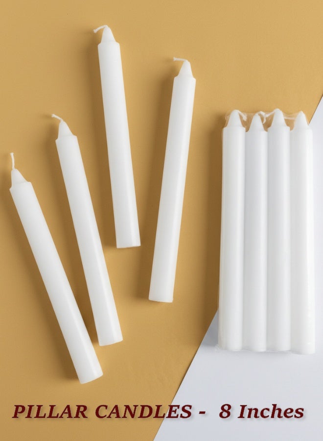 Feelings Pillar Candle 8Inch 8Pc - Image 3