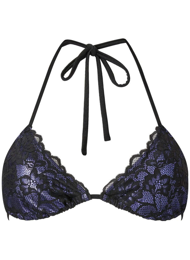 آن سمرز توب بيكيني مثلثي آن سمرز موجات داكنة بنفسجي غامق