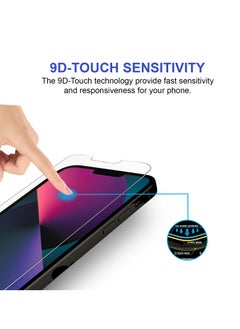 PRIMEEIGHT PRIMEEIGHT iPhone 13 Mini Screen Protector 5.4 Inch Display - Ultra Thin 9H Hardness Tempered Glass iPhone 13 Mini Pack of 3 - Easy to Install HD Clear Screen Protector 13 Mini  - Image 3