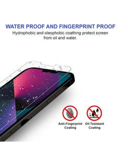 PRIMEEIGHT PRIMEEIGHT iPhone 13 Mini Screen Protector 5.4 Inch Display - Ultra Thin 9H Hardness Tempered Glass iPhone 13 Mini Pack of 3 - Easy to Install HD Clear Screen Protector 13 Mini  - Image 5