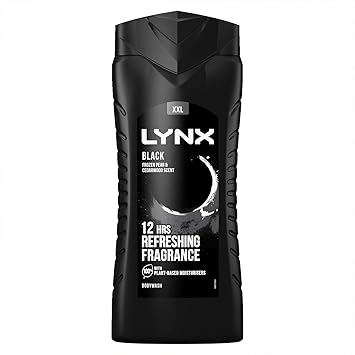 Lynx Black Shower Gel 500ml - Image 1