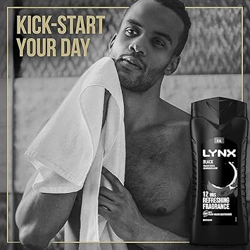Lynx Black Shower Gel 500ml - Image 5