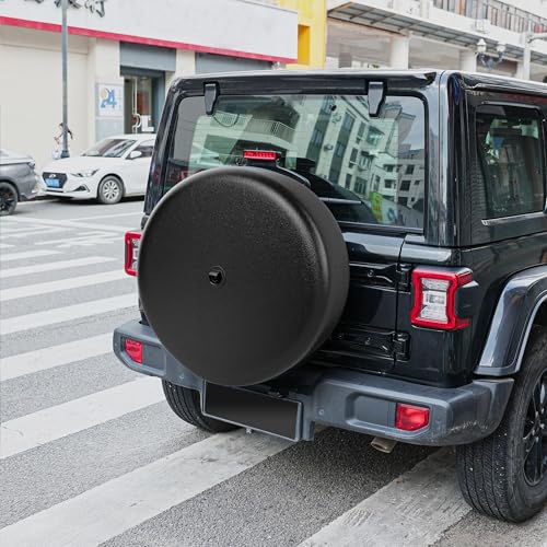 MOONET 33" Tire Cover with Camera Hole, for Jeep Wrangler JL with Back-up Camera, Sport & Sahara (2018-2025), Fits 285/70R17 - Image 3
