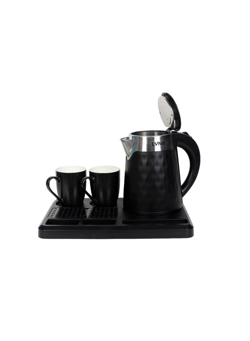 LYNX Electric Kettle with Stainless Steel Body, 1.8L Capacity, 1500W Fast Boil, Auto Shut Off, Boil Dry Protection, Concealed Heating Element, Hot Water Boiler for Tea Coffee -KT-2109 - Image 1