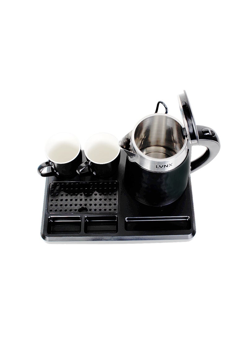 LYNX Electric Kettle with Stainless Steel Body, 1.8L Capacity, 1500W Fast Boil, Auto Shut Off, Boil Dry Protection, Concealed Heating Element, Hot Water Boiler for Tea Coffee -KT-2109 - Image 2