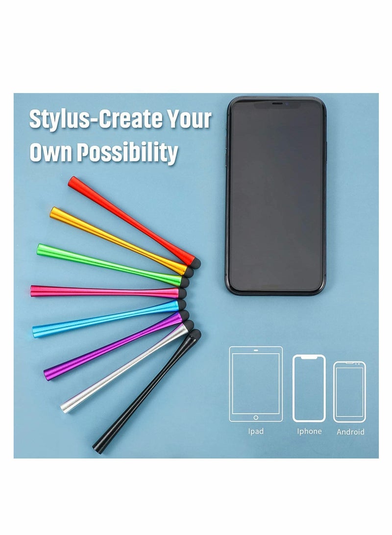Y&D 8 Pieces Slim Waist Stylus for Touch ScreensActive Universal Pens, Compatible iPhone, iPad, Tablet (8 Colors) - Image 4