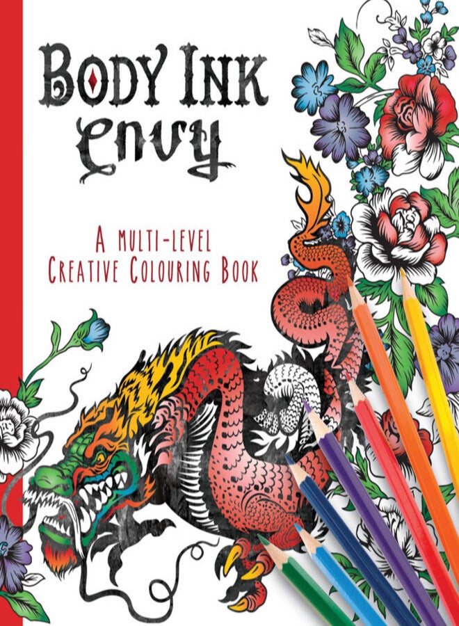 Body Ink Envy Multi Level Creative Colouring Book