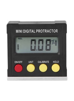 Generic Mini Digital Protractor Measuring Tool Black  - Image 1