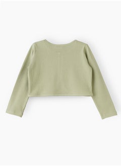 Jelliene Girls' Cotton Knit Shrug | Layering Love for All Seasons  - Image 2