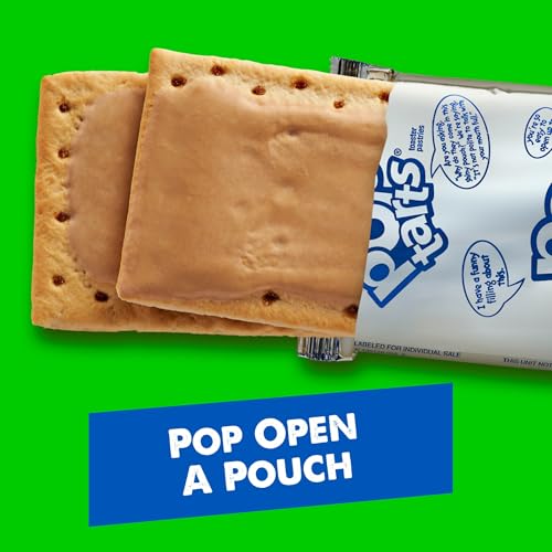 Pop Tarts Pop-Tarts Toaster Pastries, Breakfast Foods, Kids Snacks, Family Pack, Frosted Brown Sugar Cinnamon (32 Pop-Tarts) - Image 5