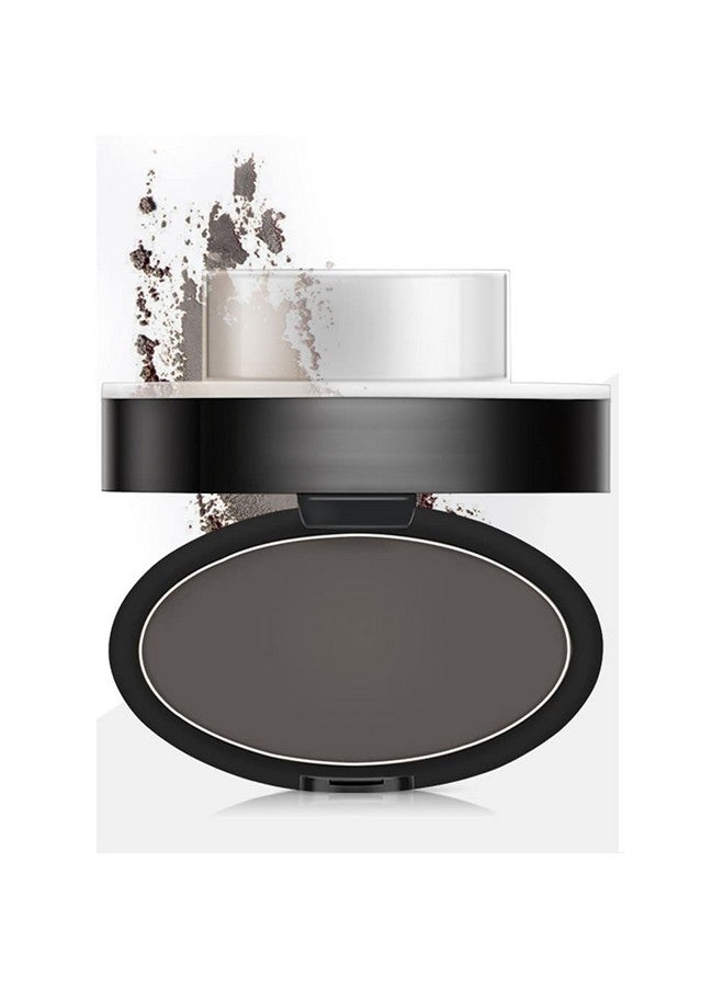 GL-Turelifes Eyebrow Stamp Powder Perfect Eyebrow Power Seal Nature Brow Stamp Makeup Tool Delicate Eyebrow Shape For Professional And Beginner (4 Black Gray) - Image 5