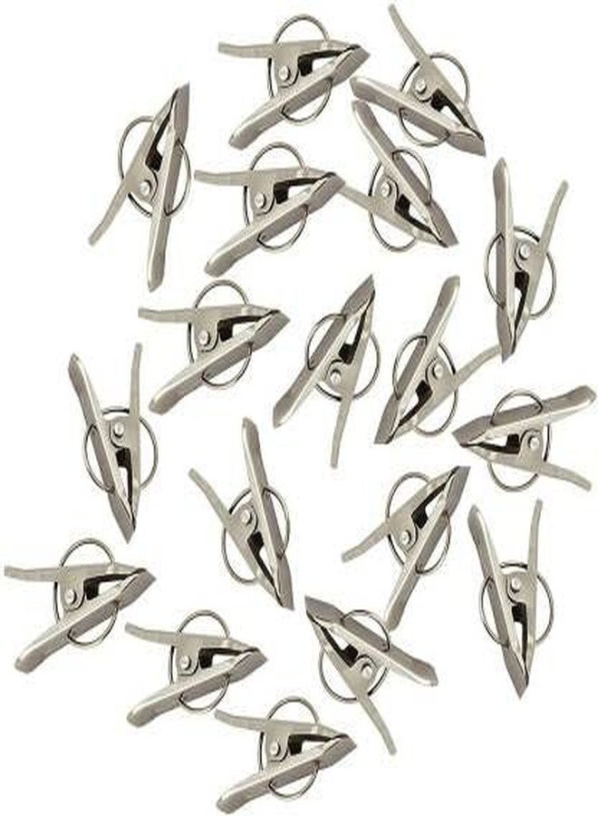 NS INVENTIVENESS - Multipurpose Peg - Pack of 36 Fully Stainless Steel Cloth Clips - Image 1